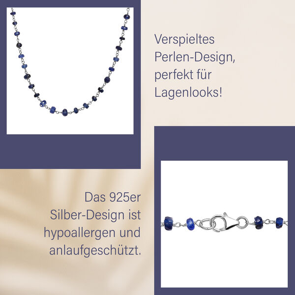 Beads of Grace Masoala Saphir Halskette image number 5