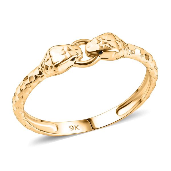 Royal Bali Kollektion - Schlangen Ring in  375 Gold