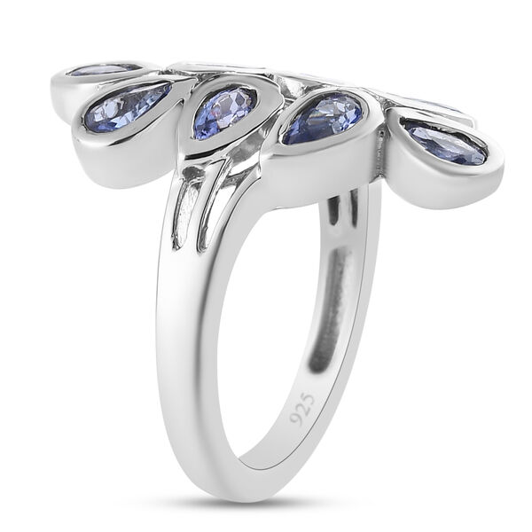 AA Tansanit Ring - 1,58 ct. image number 6