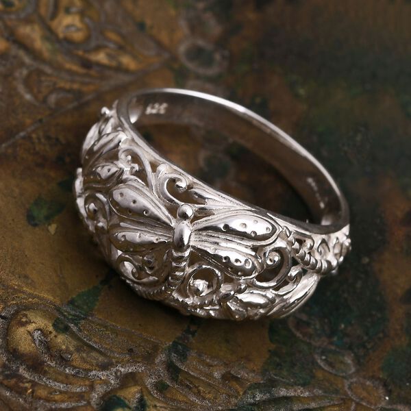 D'Joy Royal Bali - 925 Silberring, Libelle image number 1