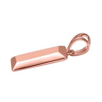 D&rsquo;Joy Anh&auml;nger, 925 Silber 750 ros&eacute;vergoldet