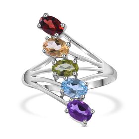 Multi-Edelstein-Ring - 2,66 ct.