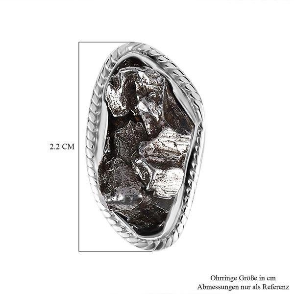 Meteorit Ohrringe - 25,76 ct. image number 6