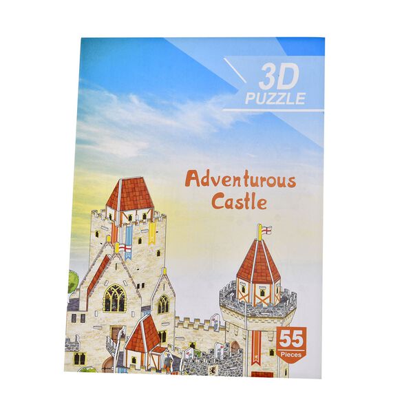 3D-Puzzle Schloss der Abenteuer, inkl. aller Werkzeuge, 27x27x12cm image number 2
