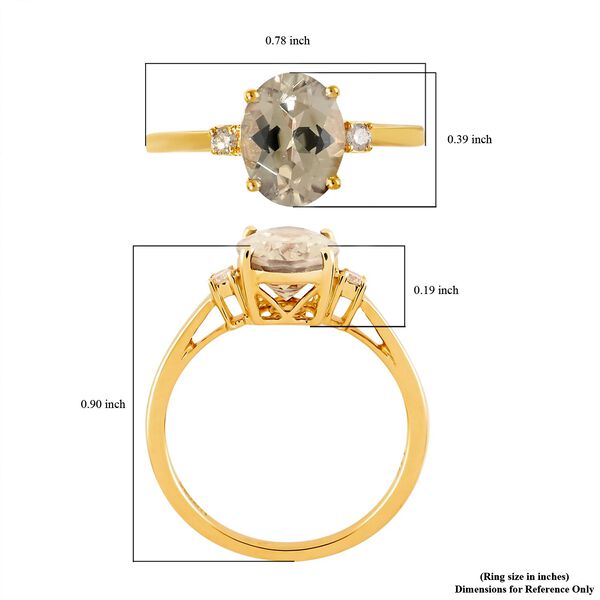 LUXORO AAA Turkizit und Diamant-Ring - 2,10 ct. image number 5