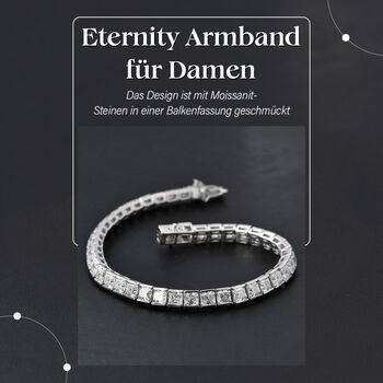 Moissanit Armband