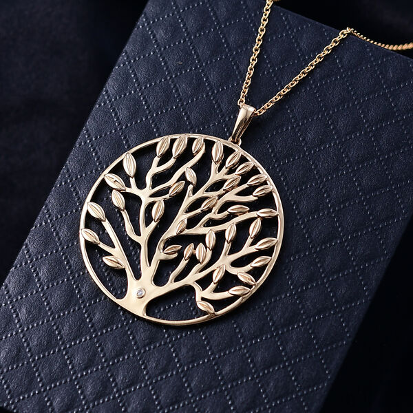 EVER TRUE Weißer Diamant Schmuckset ca. 50 cm ca. image number 1