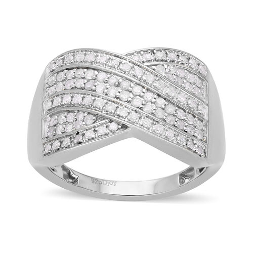 Weißer Diamant-Ring - 0,50 ct. image number 0