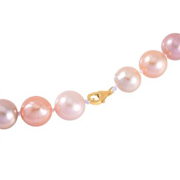 Mehrfarbige S&uuml;&szlig;wasserperlen-Halskette