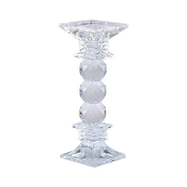 The 5th Season Kristall-Kerzenhalter, 47cm H&ouml;he, Silber image number 3