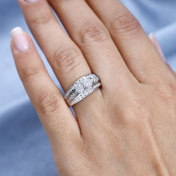 Moissanit Ring - 1,77 ct. image number 8