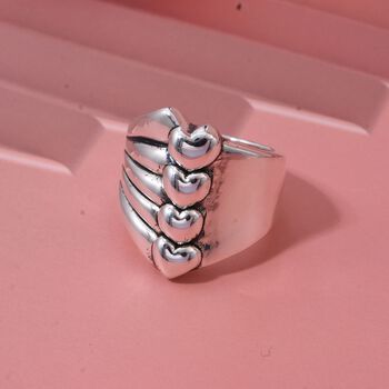 925 Silber Ring (Gr&ouml;&szlig;e 18.00) ca. 5,25g