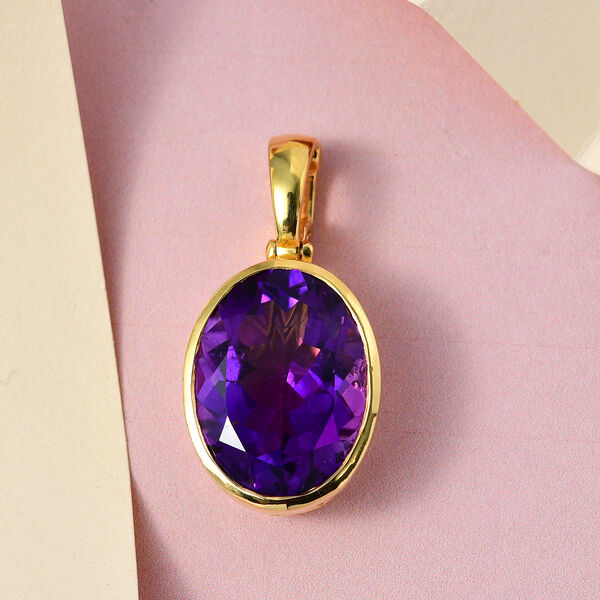 Afrikanischer Amethyst-Anh&auml;nger - 16 ct. image number 2