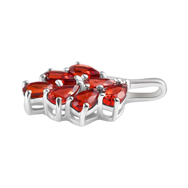 Roter Granat-Anh&auml;nger, 925 Silber ca. 1,81 ct image number 4