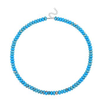 Imperial Jaspis Halskette, 45+5 cm - 200 ct.