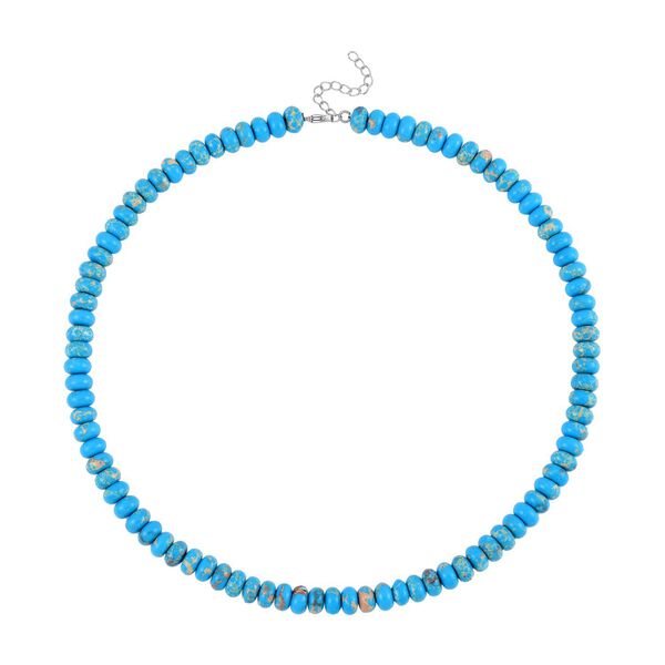 Imperial Jaspis Halskette, 45+5 cm - 200 ct. image number 3