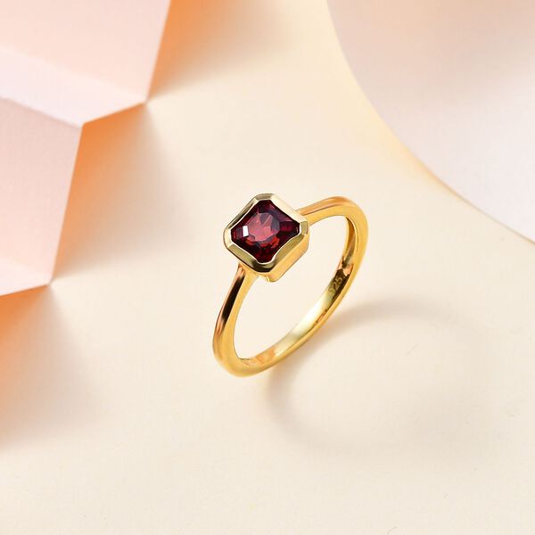 Mosambik Granat Ring - 1,43 ct. image number 2