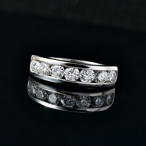 Moissanit Ring- 1,06 ct. image number 7