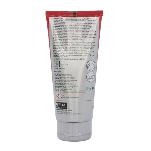 VLCC Shape Up Taille und Bauch Trim Gel - 200g image number 4