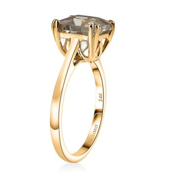 AAA Turkizit Ring 585 Gold (Gr&ouml;&szlig;e 17.00) ca. 3,00 ct