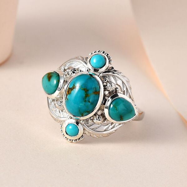 Sierra Nevada T&uuml;rkis Ring - 3,97 ct. image number 1