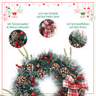 Weihnachtskranz, Weihnachtsdekoration, Durchmesser 45 cm, Grün  image number 4