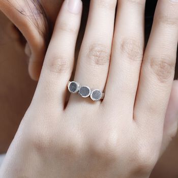 Meteorit Ring - 4,73 ct. ct.