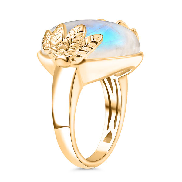 Regenbogen Mondstein Ring - 20,27 ct. image number 5