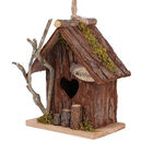 Handgefertigtes Vogelhaus aus Naturholz und MDF image number 1