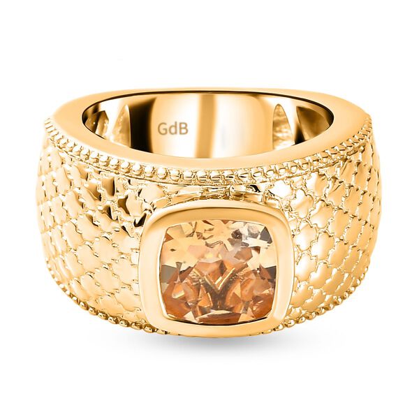 Citrin Ring in Goldton - 1,93 ct.