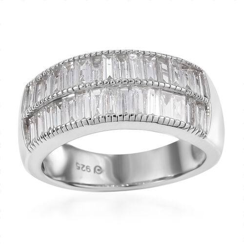 LUXURIANT DIAMOND - Lab Grown Diamant I1-GH Ring 925 Silber (Größe 19.00) ca. 1.50 ct image number 0