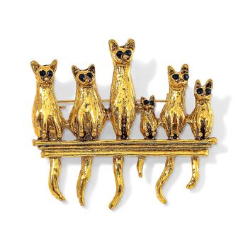 Neongr&uuml;ner Kristall Brosche Antikes Gold