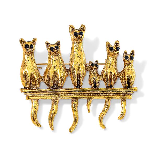 Neongr&uuml;ner Kristall Brosche Antikes Gold