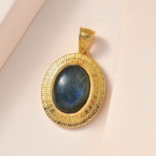 AAA Labradorit Anhänger - 10,84 ct. image number 1