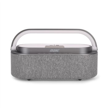 Kabelloser tragbarer Lautsprecher, 23,5&times;9,3&times;11,3cm, grau