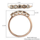 Natürlicher Champagner Diamant Ring, 375 Roségold  ca. 0,50 ct image number 6