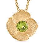 Peridot Schmuckset ca. 1,00 ct.