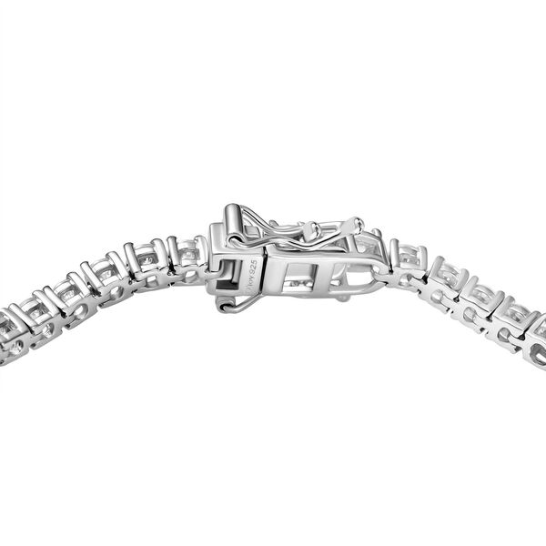 D’Joy Moissanit 19cm Armband, 925 Silber rhodiniert - 13,58 ct. image number 4