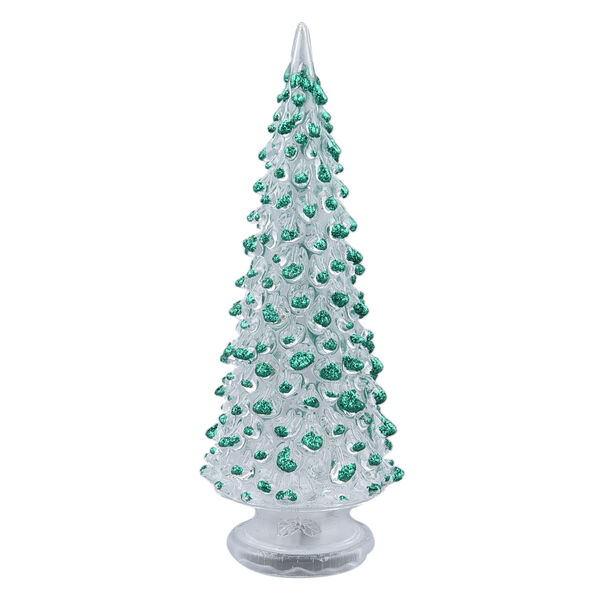 3er-Set Farbwechsel Weihnachtsbaum, 3xAAA Batterie (nicht inkl.), Gr&ouml;&szlig;e 7,2x20 cm, 9x26 cm und 11,5x30 cm, Gr&uuml;n image number 4