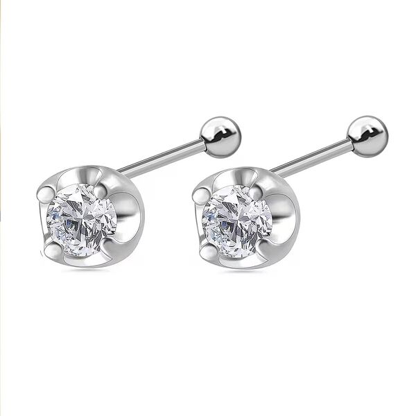 LUXURIANT I2 Labor Diamant Ohrringe, 925 Silber rhodiniert - 0,20 ct. image number 7