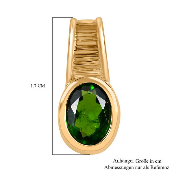 Natürlicher Chromdiopsid-Anhänger - 1,01 ct. image number 6