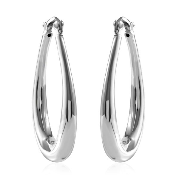 Elektroform schlichte Creolen