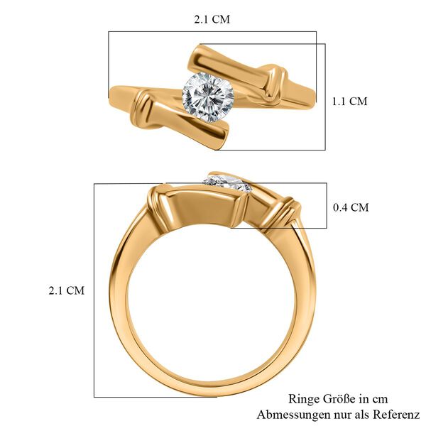 Moissanit Ring - 0,48 ct. image number 5