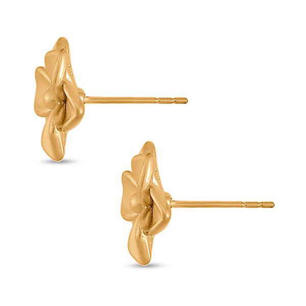 Florale Ohrringe in 750 Gold image number 4