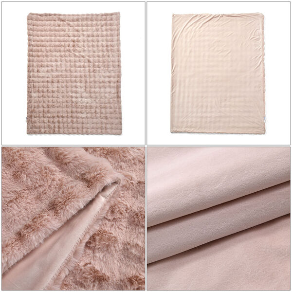 Luxus Edition Premium Decke, rosa image number 5