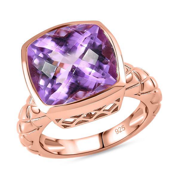 AA Rose De France Amethyst Ring - 7,18 ct. image number 4