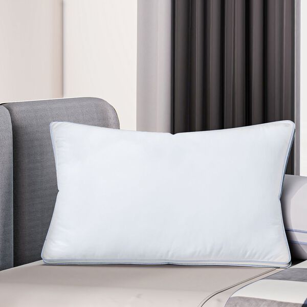 Serenity Night - Kopfkissen aus 20% langfaseriger Maulbeerseide und 80% Kunstdaunen mit antibakteriellem, antiallergischem Mikrofaserbezug, 50x70 cm image number 3