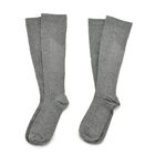 LIVMORE - 2er-Set Kupfer Infrarot-Kompressionssocken mit Selbstheizeffekt, Größe S, Grau
