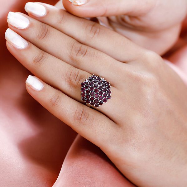 Rhodolith Granat Ring - 4,48 ct. image number 3