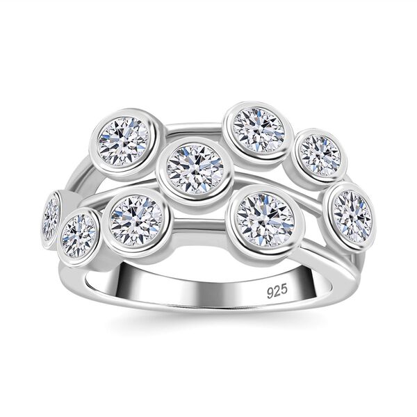 Moissanit Ring - 1,55 ct. image number 4